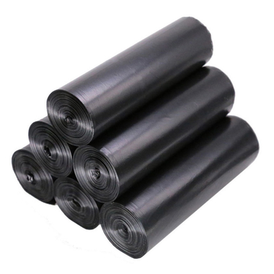Pedido personalizado HDPE/LDPE bolso de basura de uso pesado con impresión offset