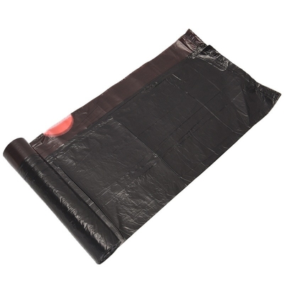 Bolsa de basura biodegradable de HDPE/LDPE de 13 galones en rollo de color beige con material LLDPE