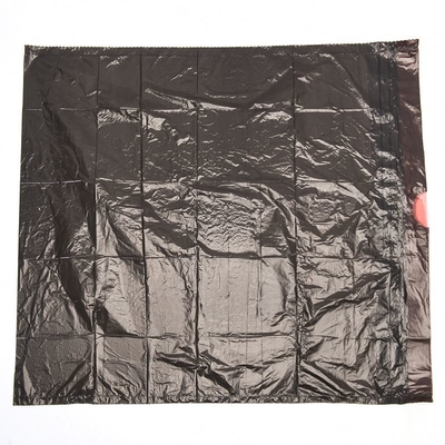 Bolsa de plástico para el hogar de cuerda de tiro espesa para recolección de basura portátil en la cocina
