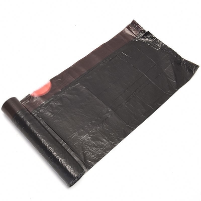 Envases de latas de papel negro para hogares industriales para 4 8 13 20 30 galones de bolsas de basura