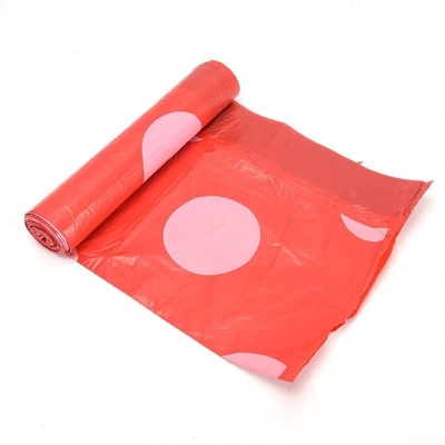 Saco de basura de papel HDPE con cuerda de tira y certificado de compostaje para la gestión de residuos
