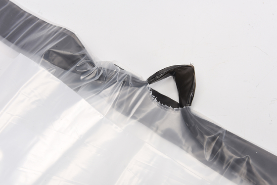 Bolsas de basura desechables con cuerda de tracción certificadas de Ok Compost para contenedores de basura de la casa