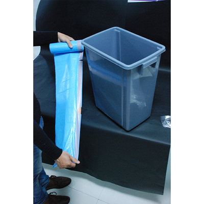 Bolsas de basura desechables de cuerdas de tiro Bolsas de basura de cocina con certificado de compostaje