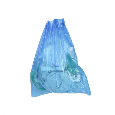 Conveniente mango de cuerda de tracción OEM bolsas de basura grandes para la recolección de residuos ecológicos