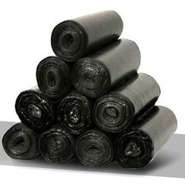 Otros productos para el hogar Bolsas de basura de plástico HDPE negras para contenedores de ruedas