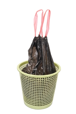 8-30L Bolsas de basura para el hogar 100-200 Contador de cuerda de tracción Bolsa de plástico de cierre