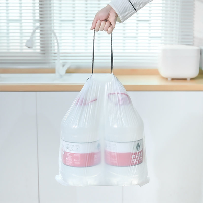 Bolsas transparentes de HDPE para basura sin olor Bolsas de basura azules de LDPE sin olor