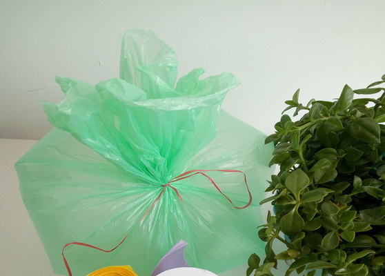 Bolsas de basura negras de 50 litros con manejo de superficie en relieve
