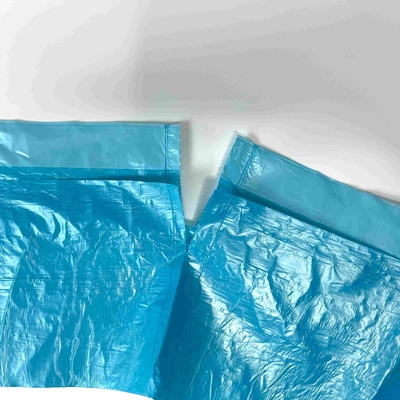 Suministro directo de bolsas de basura reciclables con cuerdas de material HDPE/LDPE/LLDPE