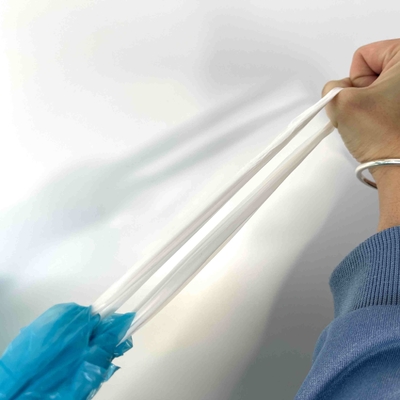 Suministro directo de bolsas de basura reciclables con cuerdas de material HDPE/LDPE/LLDPE