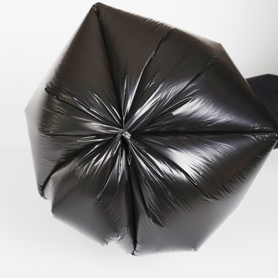 Cerradura por cuerda de tracción Bolsas de basura medianas y grandes para el manguito de sellado Material HDPE/LDPE/LLDPE