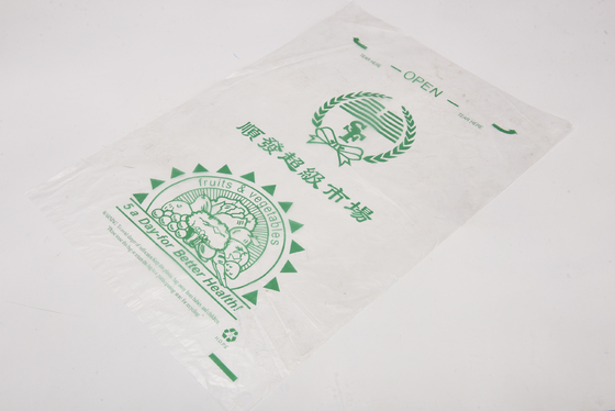 Impresión flexible Bolsa de compras de plástico HDPE Impresión de grabado personalizada para y ecológica