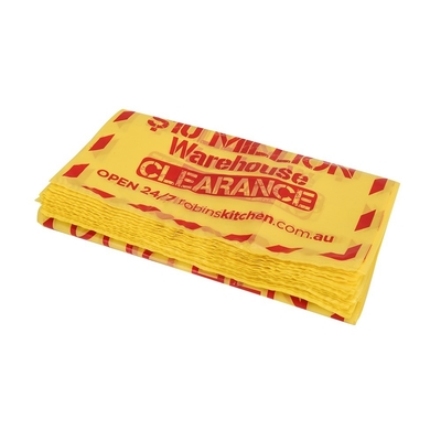 Bolsas de basura para automóviles de HDPE 1.3 Mil Sello plano 46 X 33 Bolsas desechables perfumadas