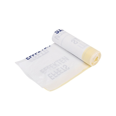 Bolsa de plástico LDPE de 30 a 40 micrones Bolsa de basura 4 rollos Una caja de bolsas de basura para la seguridad alimentaria