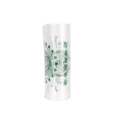 Bolsa de plástico LDPE de 30 a 40 micrones Bolsa de basura 4 rollos Una caja de bolsas de basura para la seguridad alimentaria