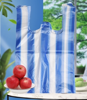 Certificado de compostaje de bien chaleco Bolsas de compras para la personalización Bolsas de basura coloridas Bolsas de basura pequeñas