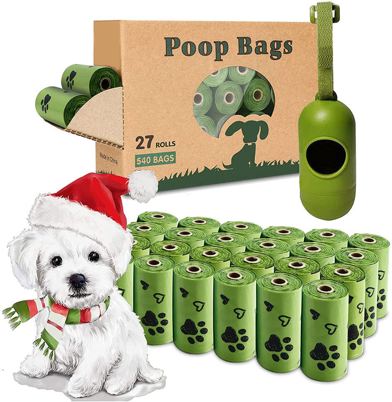 Bolsa de basura biodegradable para mascotas con logotipo personalizado para una gestión de residuos fácil y ecológica