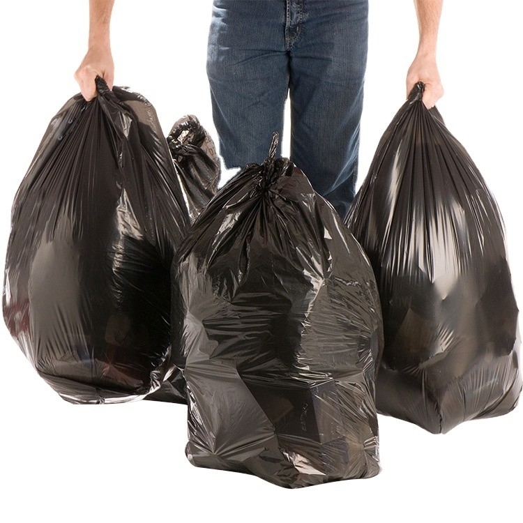 El sello térmico de sellado de la mano contratista bolsas de basura extra fuerte y grande para la construcción