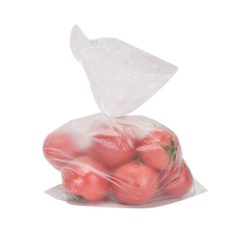 Bolsa de embalaje de alimentos transparente en rollo con material biodegradable de HDPE y grosor de 5-100 micras