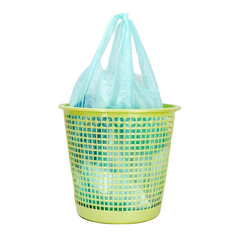 Bolsa de basura portátil para clasificar los desechos de cocina de color para la aceptación de pedidos personalizados