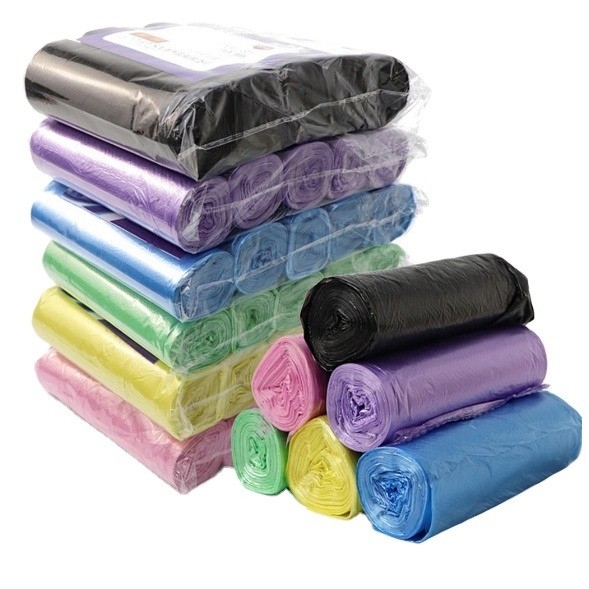 Bolsa de desechos de PE de tamaño pequeño y mediano desechable para 5-100 micras espesor basura
