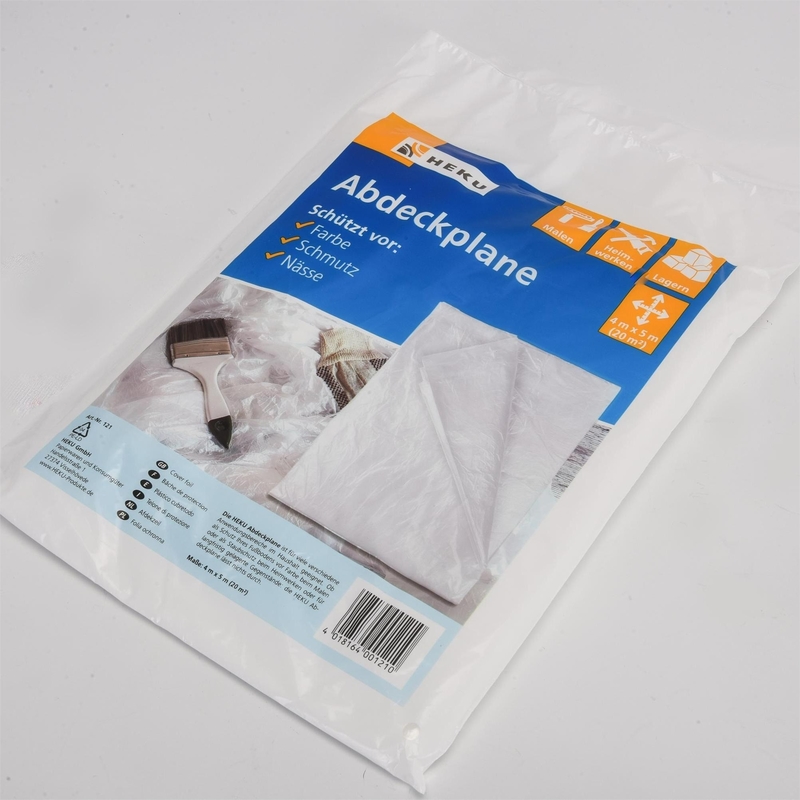 Capa de revestimiento de plástico para pintores de todos los fines HDPE/LDPE/LLDPE personalizable