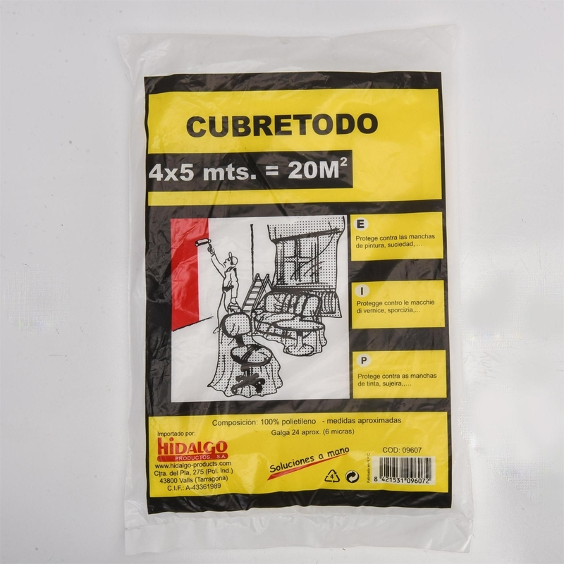 Pintura de PE de la gota de la hoja de tela de plástico de la cubierta de polvo para la pintura de espesor 5-15 mic ofertas