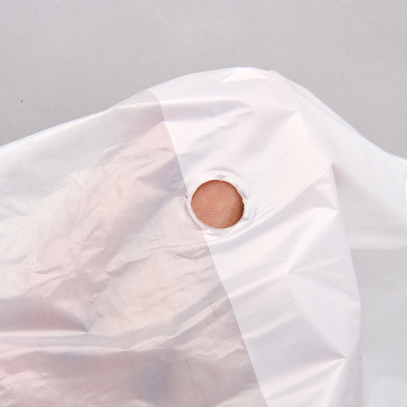 Certificado de compostaje OK Bolsa de plástico microperforada para embalaje en color personalizable