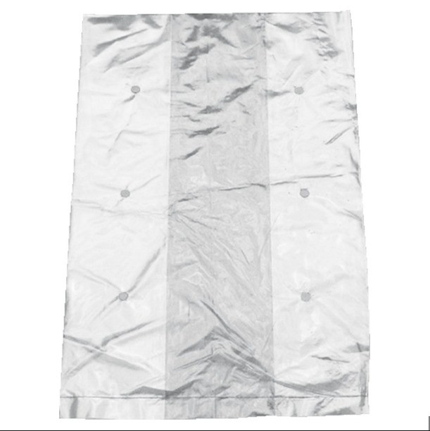 Calidad alimentaria PE alimento seco ventilado LDPE transparente sin impresión saco de lechuga para distribuidor