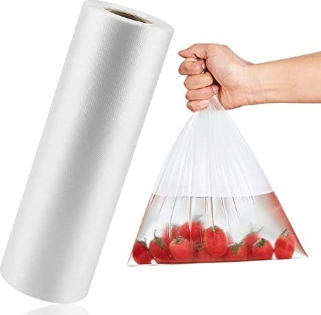 Bolsas de producción de HDPE para frutas, verduras panadería aperitivos bolsas de comestibles espesor de 5-40 micras
