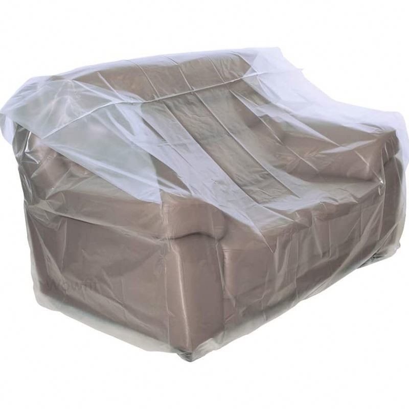 Bolsas de ropa transparentes de LDPE para sofás Bolsas de ropa claras y ligeras
