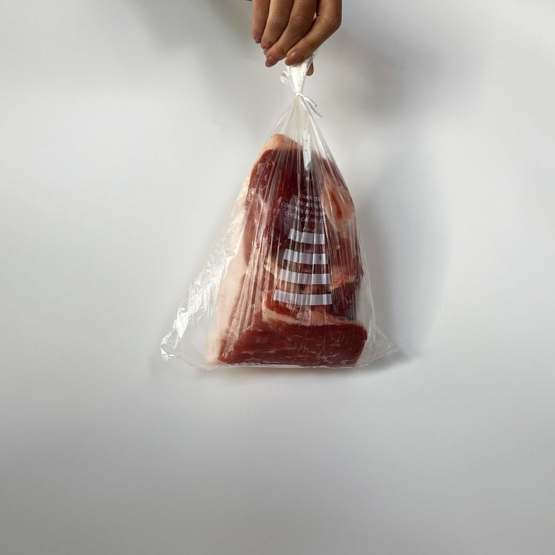 Sacos congeladores frescos ecológicos para el embalaje de verduras Blancos y de 5 a 50 micrómetros de espesor