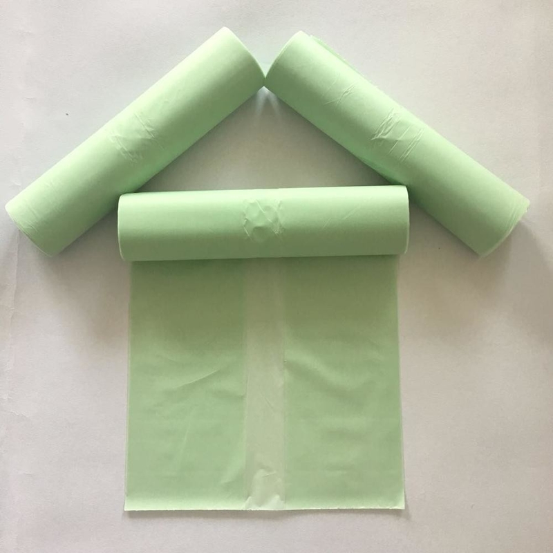 Pedido personalizado aceptado Bolsa de basura biodegradable de 13 galones para la eliminación sostenible de residuos