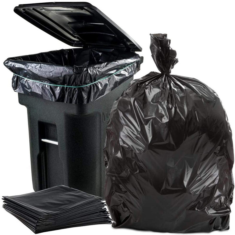 5 toneladas de moldeado de pulpa de papel limpio bolso de basura fuerte en rollo pedido personalizado con varios colores
