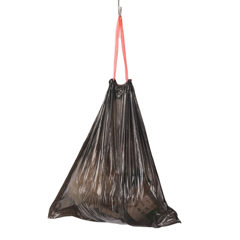 8-30L Bolsas de basura para el hogar 100-200 Contador de cuerda de tracción Bolsa de plástico de cierre
