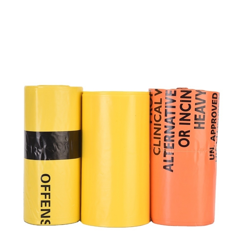 Saco amarillo de basura para residuos hospitalarios Pedido personalizado Aceptado Otros productos domésticos