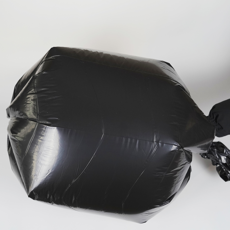 Cerradura por cuerda de tracción Bolsas de basura medianas y grandes para el manguito de sellado Material HDPE/LDPE/LLDPE